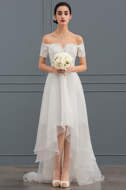 Robe Nuptiale Romantique À Volants. - gallery 3