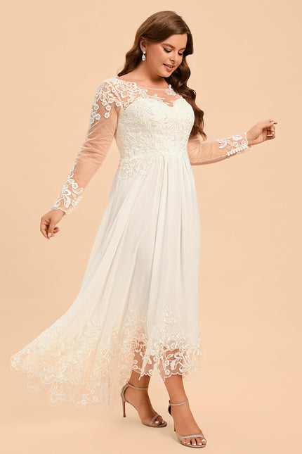 Robe Nuptiale Élégante À Broderies - gallery 9