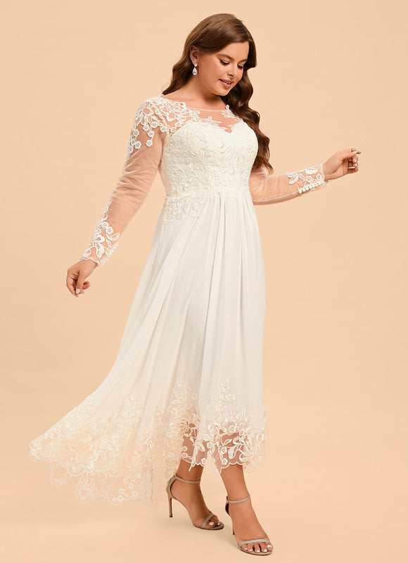 Robe Nuptiale Élégante À Broderies - gallery 9