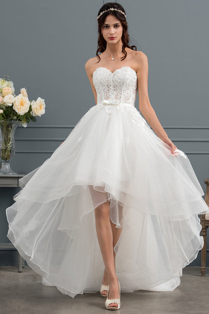 Robe Nuptiale Chic À Traîne - gallery 1
