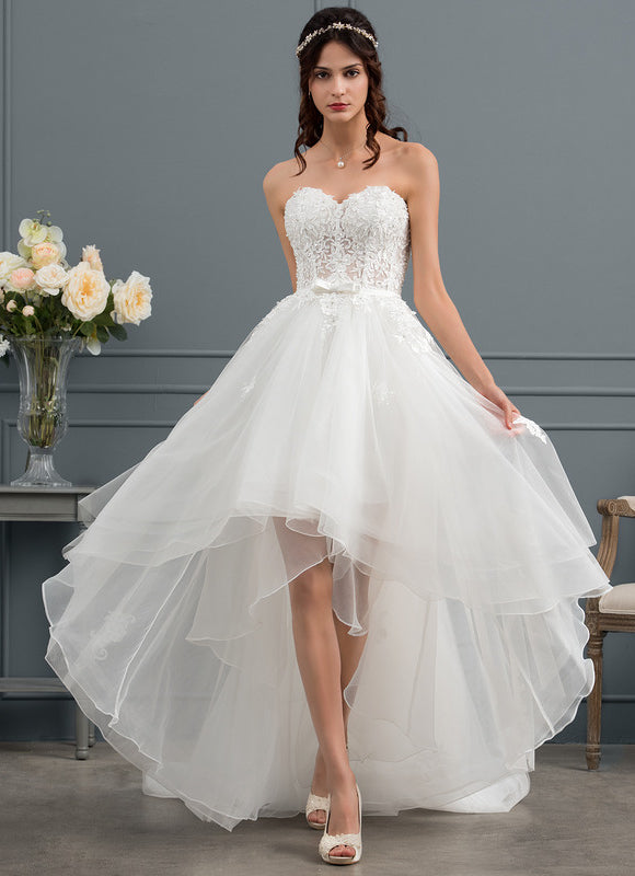 Robe Nuptiale Chic À Traîne - gallery 1